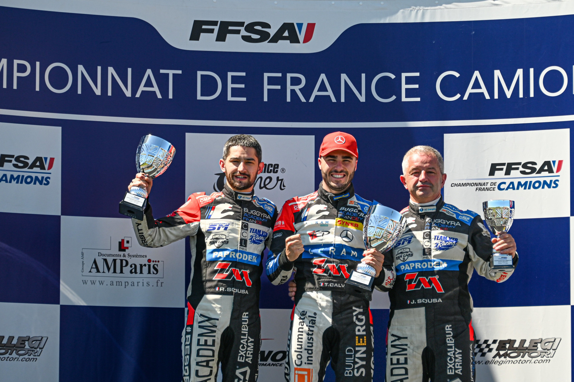 Kings of Magny-Cours. Calvet leads the series, the Buggyra Academy France pilots for the first time took the entire podium