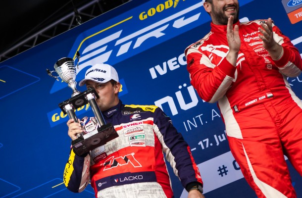 Successful rehearsal before Most. Buggyra returned to the podium at the Nürburgring