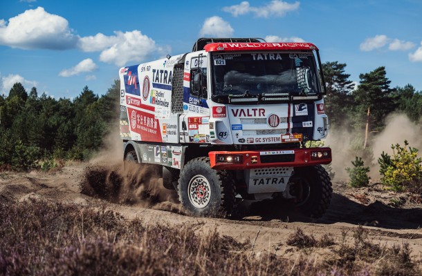 Racing test of Tatra truck was successful, Valtr enjoyed Baja Poland
