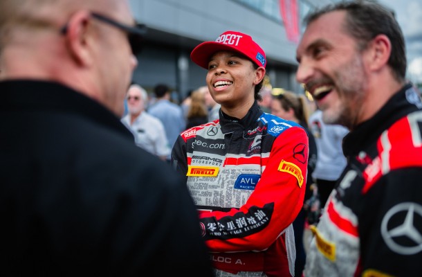 Unstoppable Aliyyah Koloc. Just week after EuroNASCAR she will return to French FFSA GT4 championship